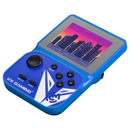 VX Gaming Nostalgia Series Handheld Retro Game Station with 4gb Micro SD - Blue