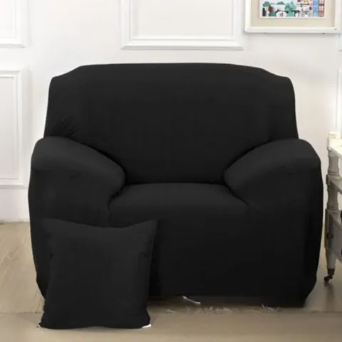 Black Single Seater Couch Cover