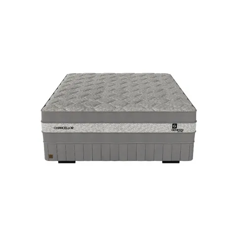 Genessi Chancellor Medium Queen Bed Set CHANCELLOR-152BS Standard Length