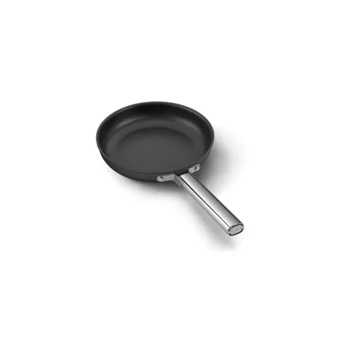 Smeg 24cm Black Frying Pan