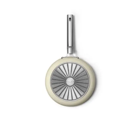 Smeg 26cm Cream Frying Pan