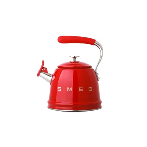 Smeg Red Whistling Kettle CKLW2001RD