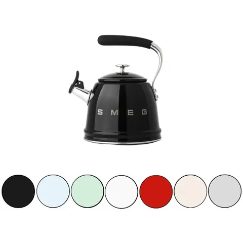 Smeg Whistling Kettle CKLW2001 Various Colours