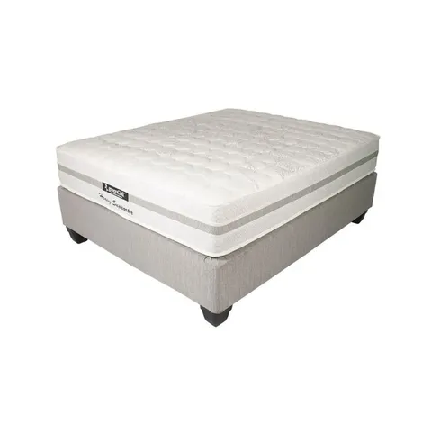 Green Coil Heavy Supporter Queen Bed Set