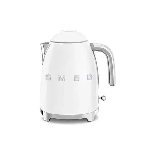 Smeg 1.7L Matt White Retro Kettle KLF03WHMEU