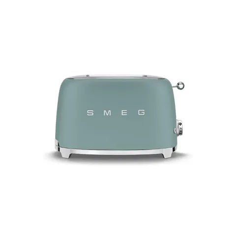 Smeg 2 Slice Matt Retro Toaster TSF01EGM
