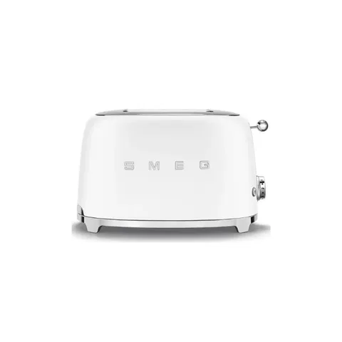 Smeg 2 Slice White Matt Retro Toaster