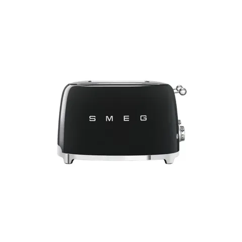 Smeg 4 Slice Black Toaster TSF03BLSA