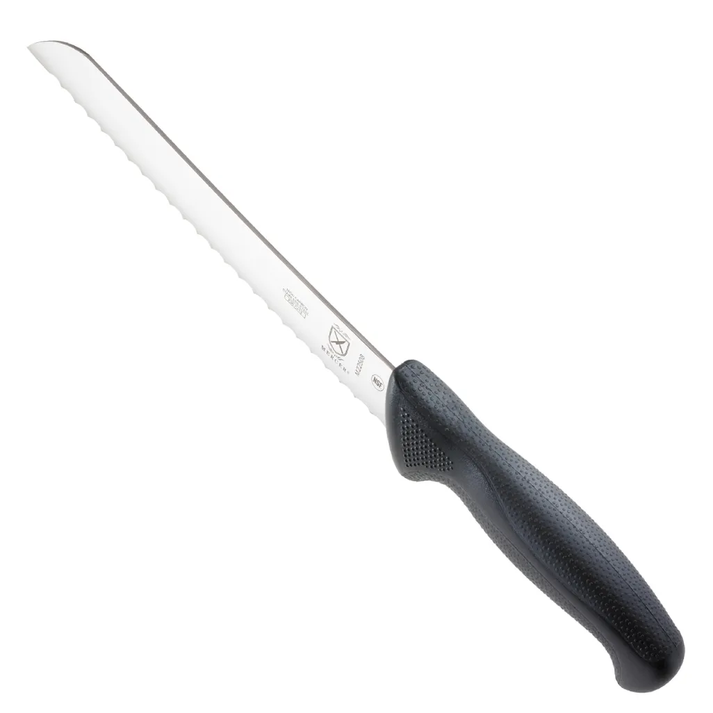 Mercer Culinary Millenia Wavy Edge Bread Knife 20 cm Black
