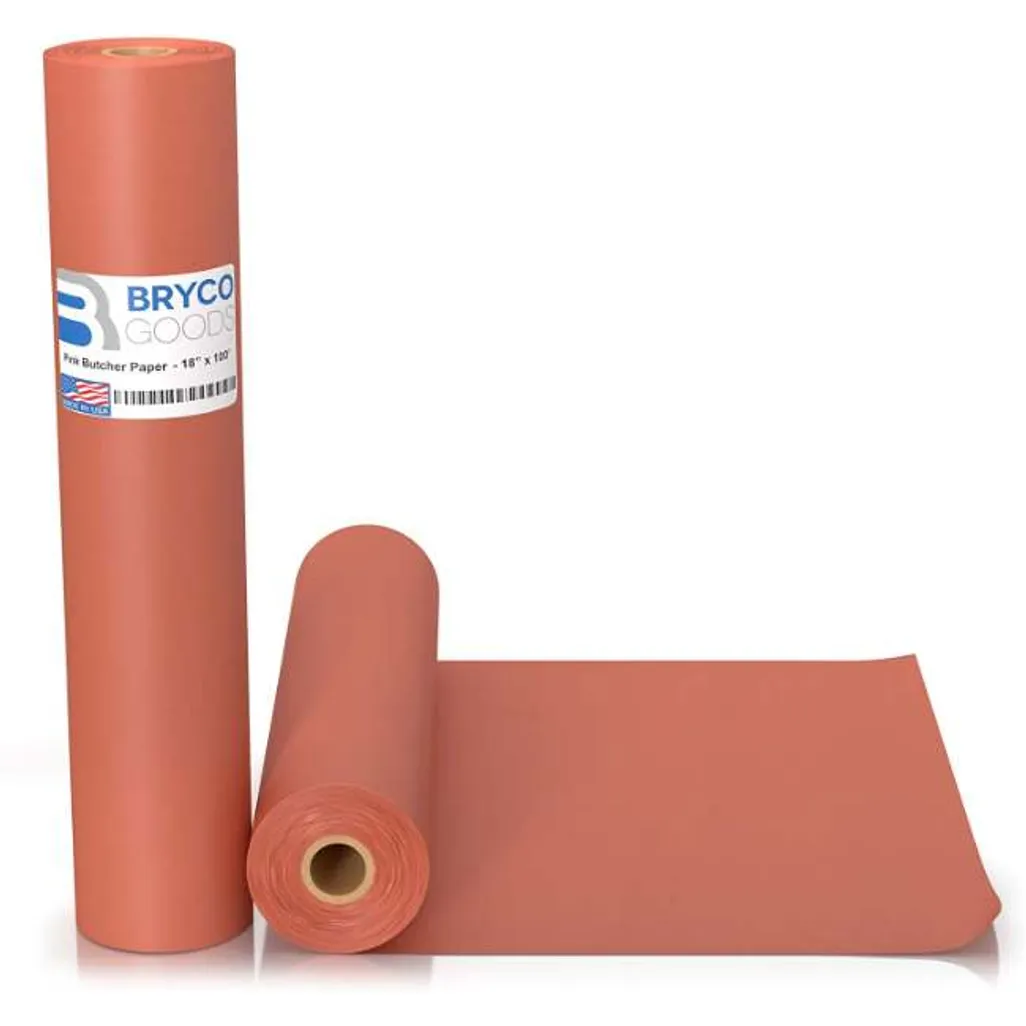 Bryco Pink Butcher Paper Roll 45cm x 53m Thermopro Shop