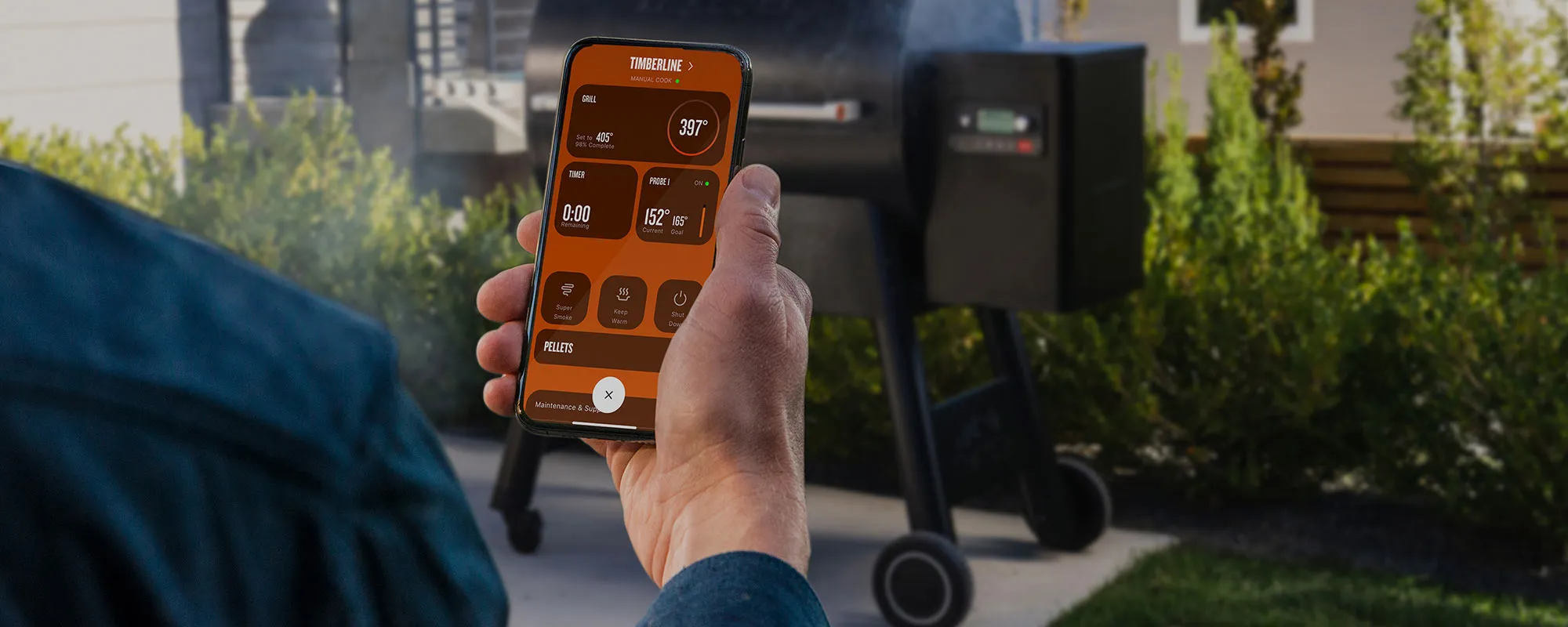 Traeger app hotsell