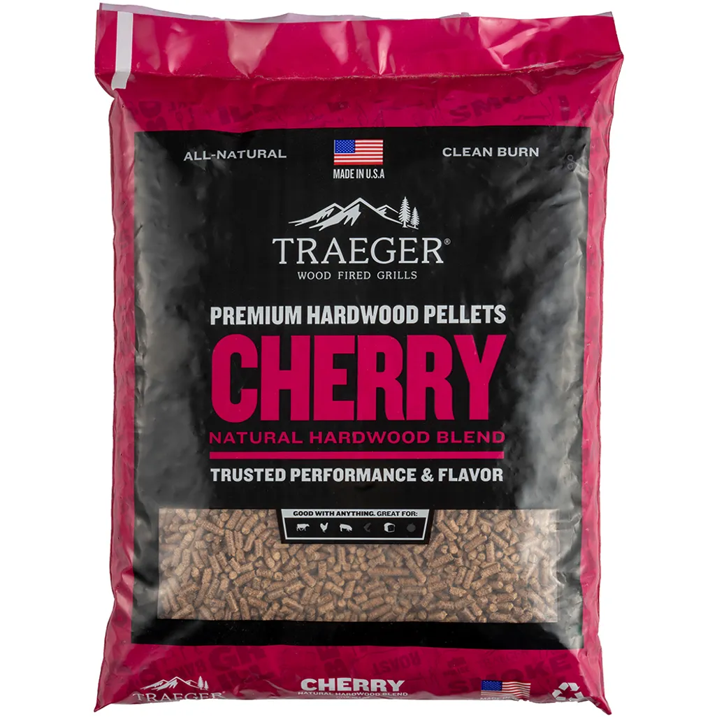Traeger Cherry Hardwood Pellets Traeger