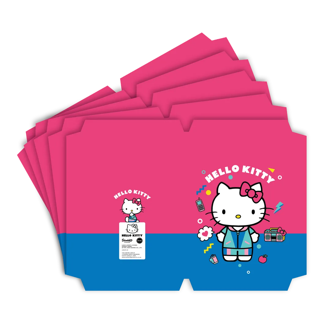Hello Kitty Book Covers A4 PreCut Pack Of 5 Bidvest Waltons Back To
