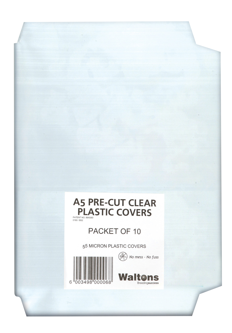 Clear Plastic Covers 55 Micron PreCut Pack Of 10 Bidvest Waltons