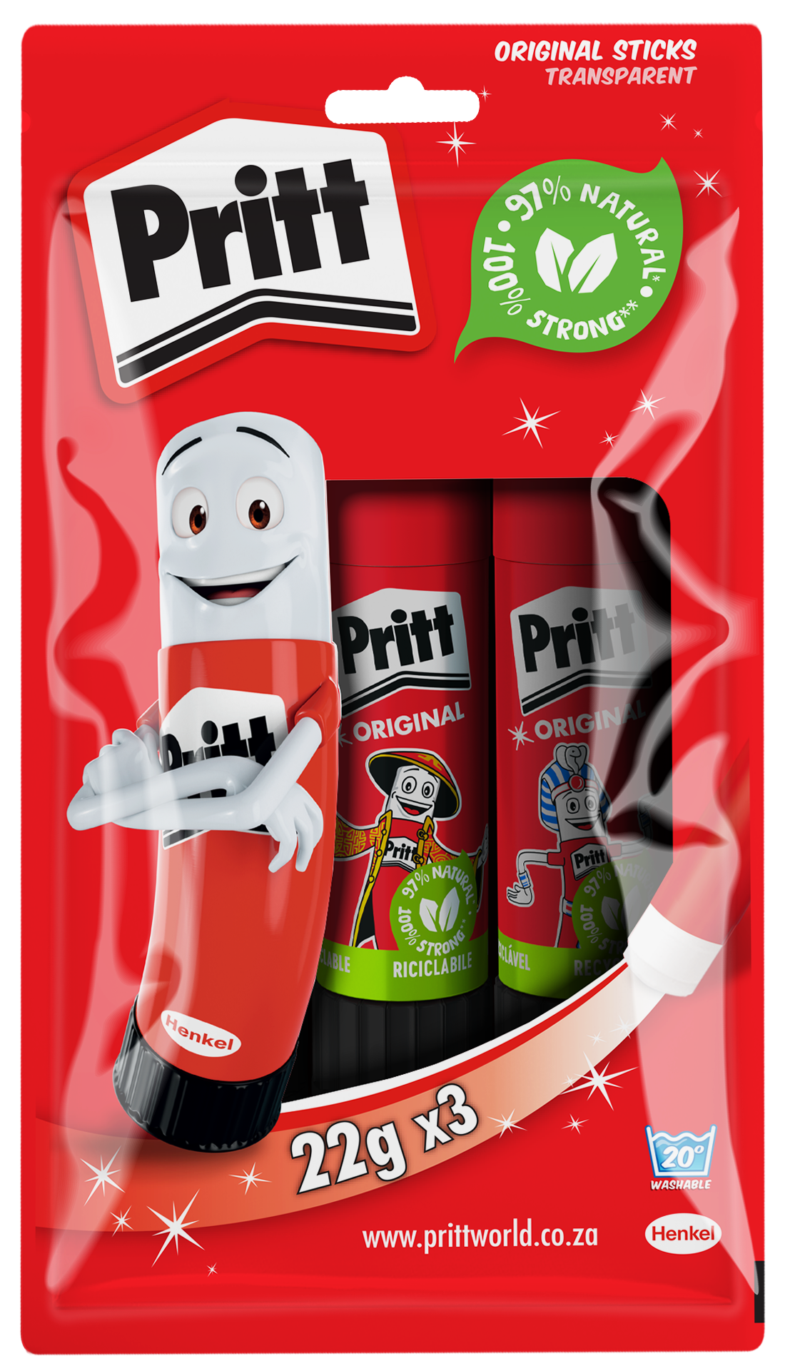 Pritt Stick Large 22gr Value Pack Of 4 Bidvest Waltons Back To School