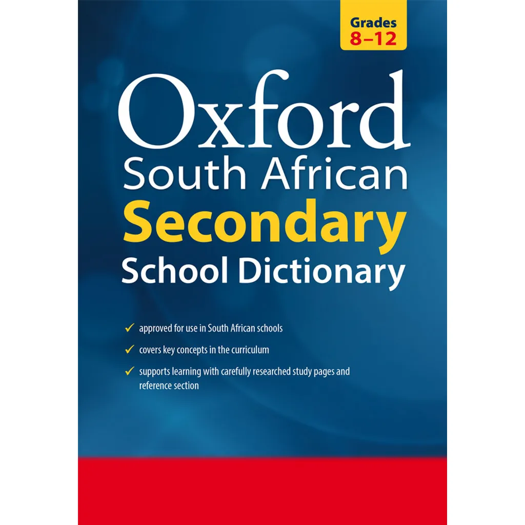 Oxford South African Secondary School Dictionary ISBN 9780195762235