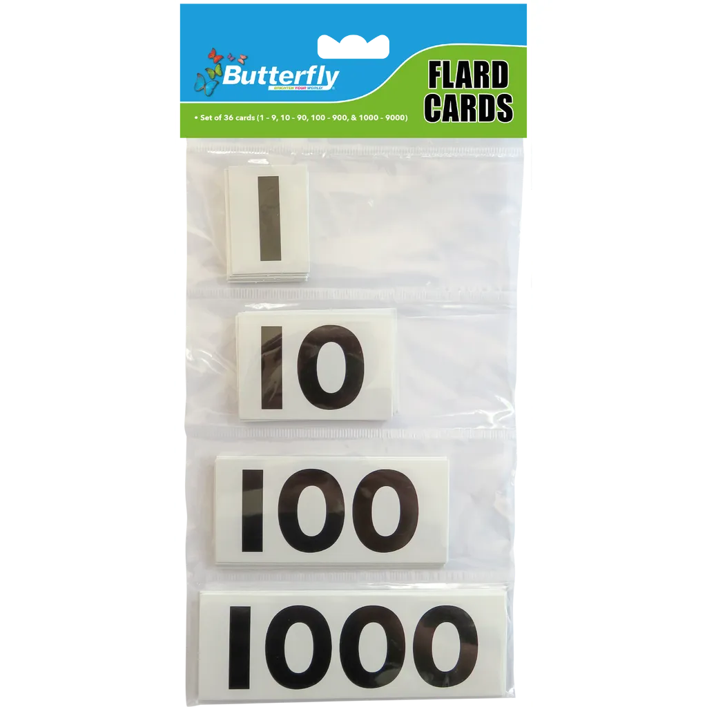 Flard Card Set Flash Cards | Waltons