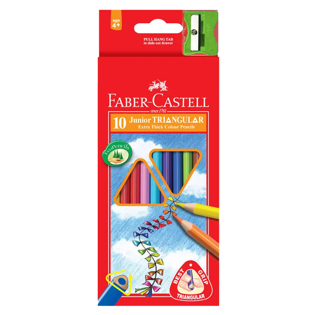 Faber Castell Junior Triangular Colouri Pencil Waltons