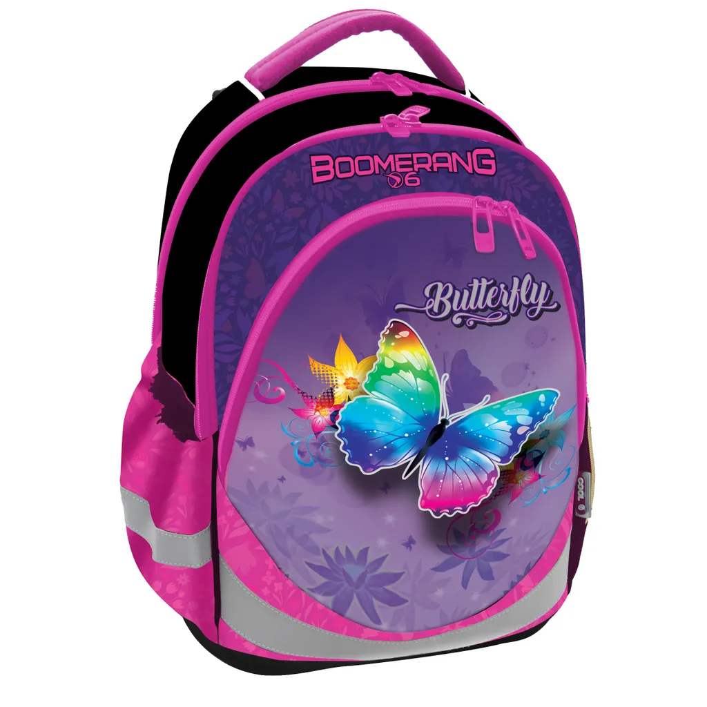 Boomerang Othopaedic Backpack Medium Butterfly Design Bidvest Waltons