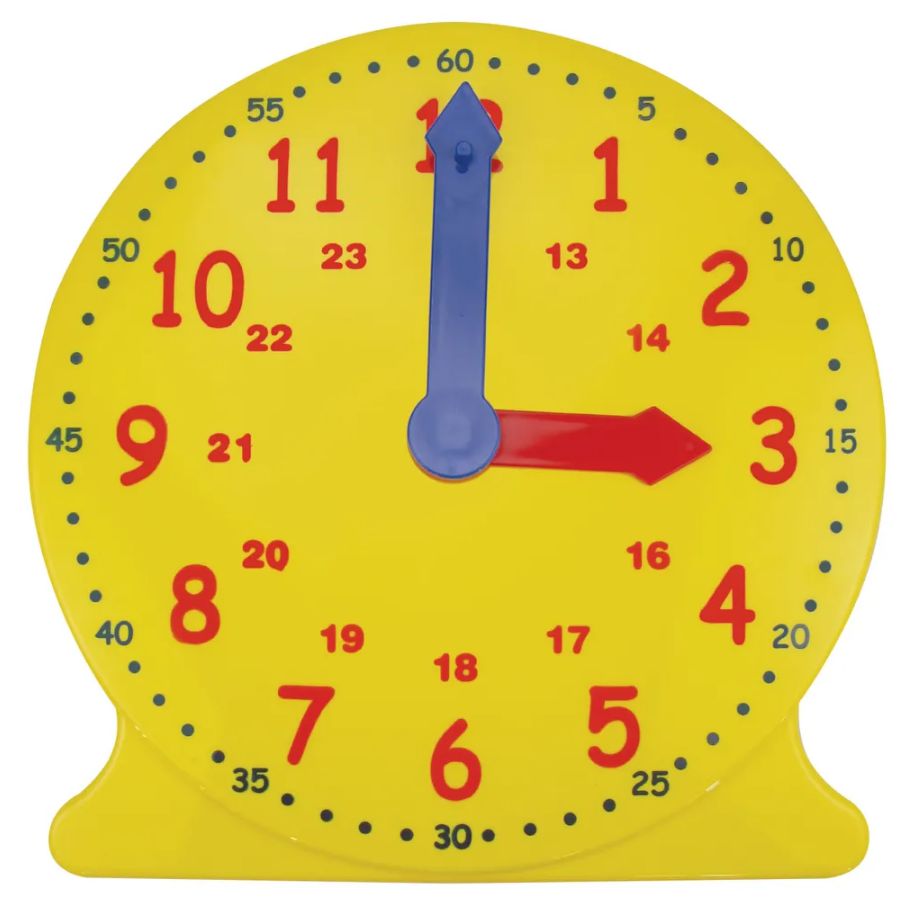 Smart Geared Learner Clock 10cm Waltons Back To School