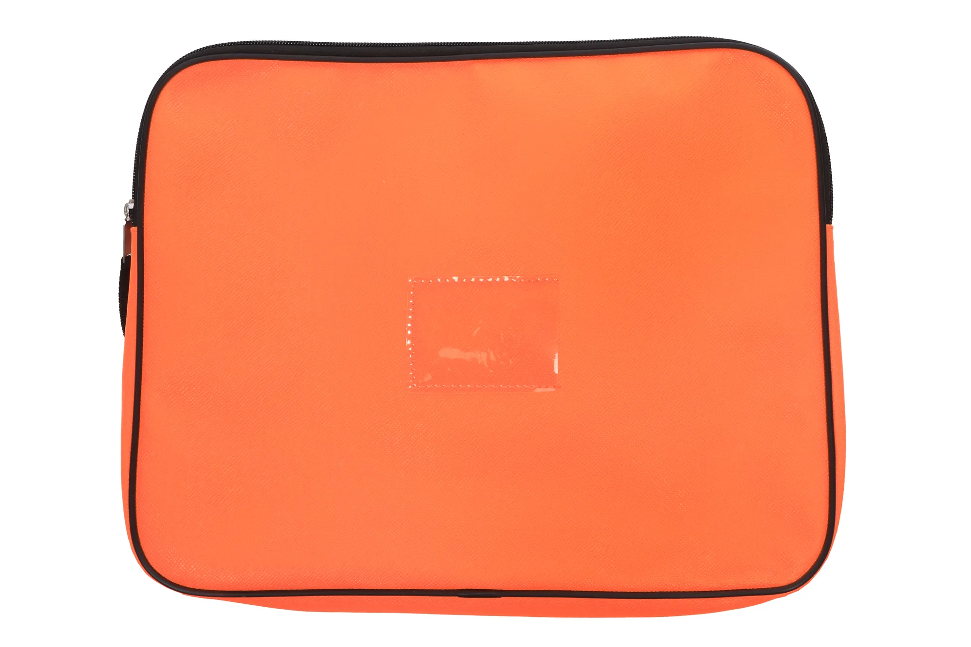 orange pvc bag