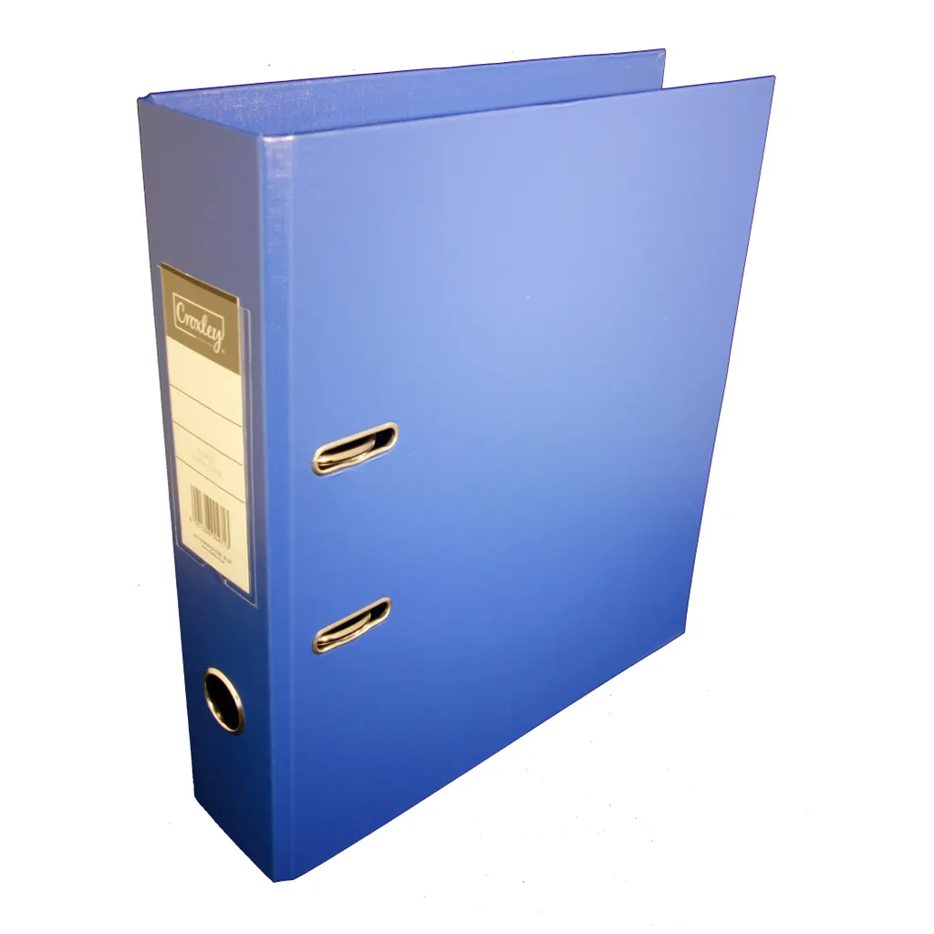 A4 Polypropolyne Lever Arch File Polypropylene Waltons