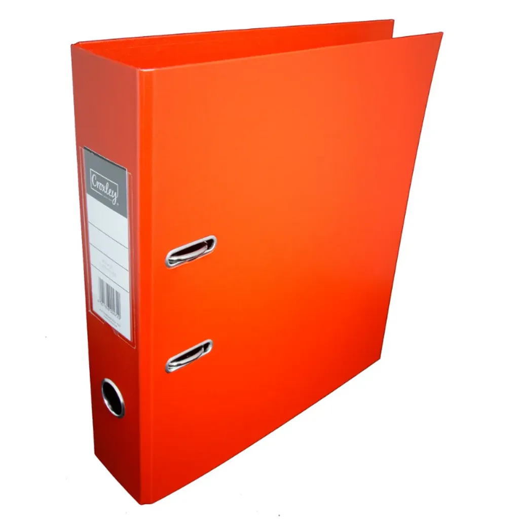 A4 Croxley Polypropylene Lever Arch File Red Waltons Back To School