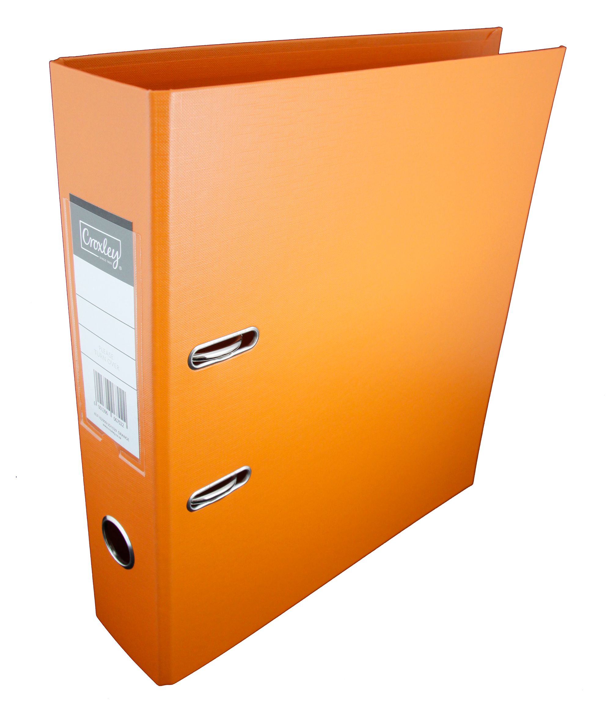 A4 Croxley Polypropylene Lever Arch File Orange Waltons Back To School