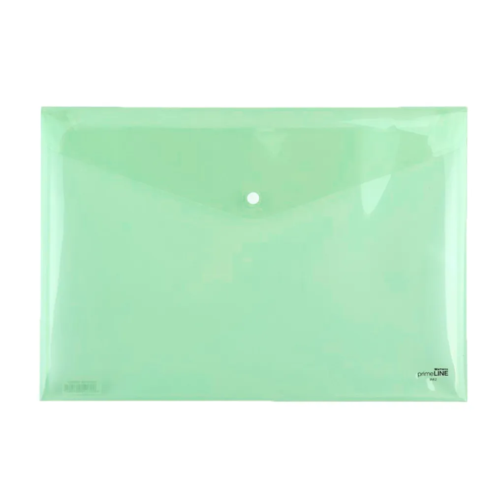 Waltons Primeline Carry Folder A4 Pastel Green | Waltons