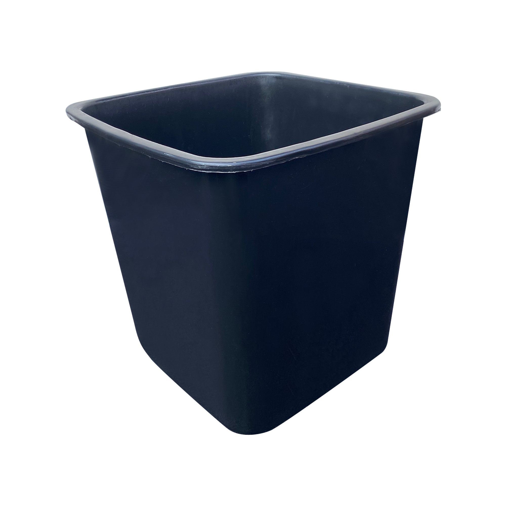 Miss Molly 16.5Lt Square Waste Bin Black Waltons