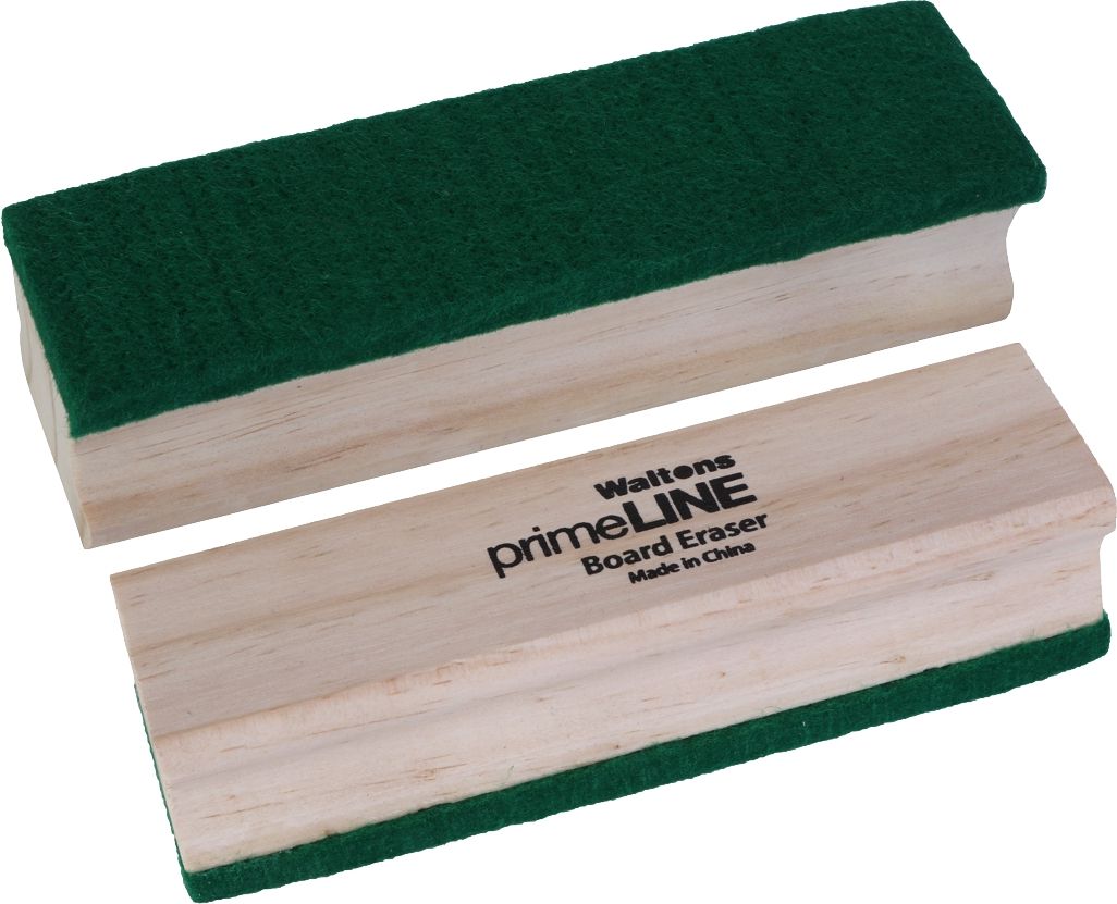 Waltons Primeline Blackboard Duster Green Felt Standard 40mmx150mm