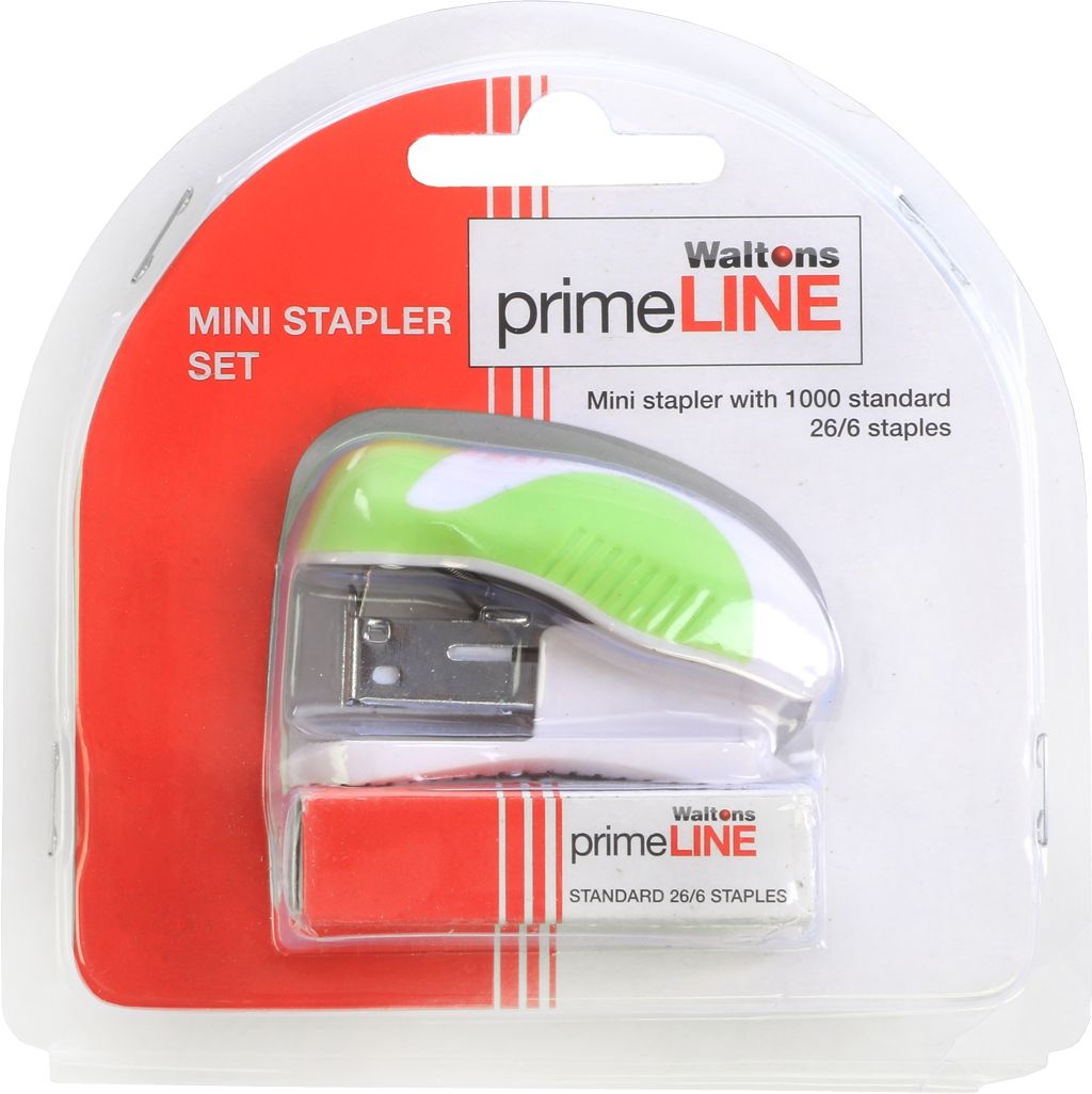 Waltons PrimeLine Mini Stapler Set Waltons