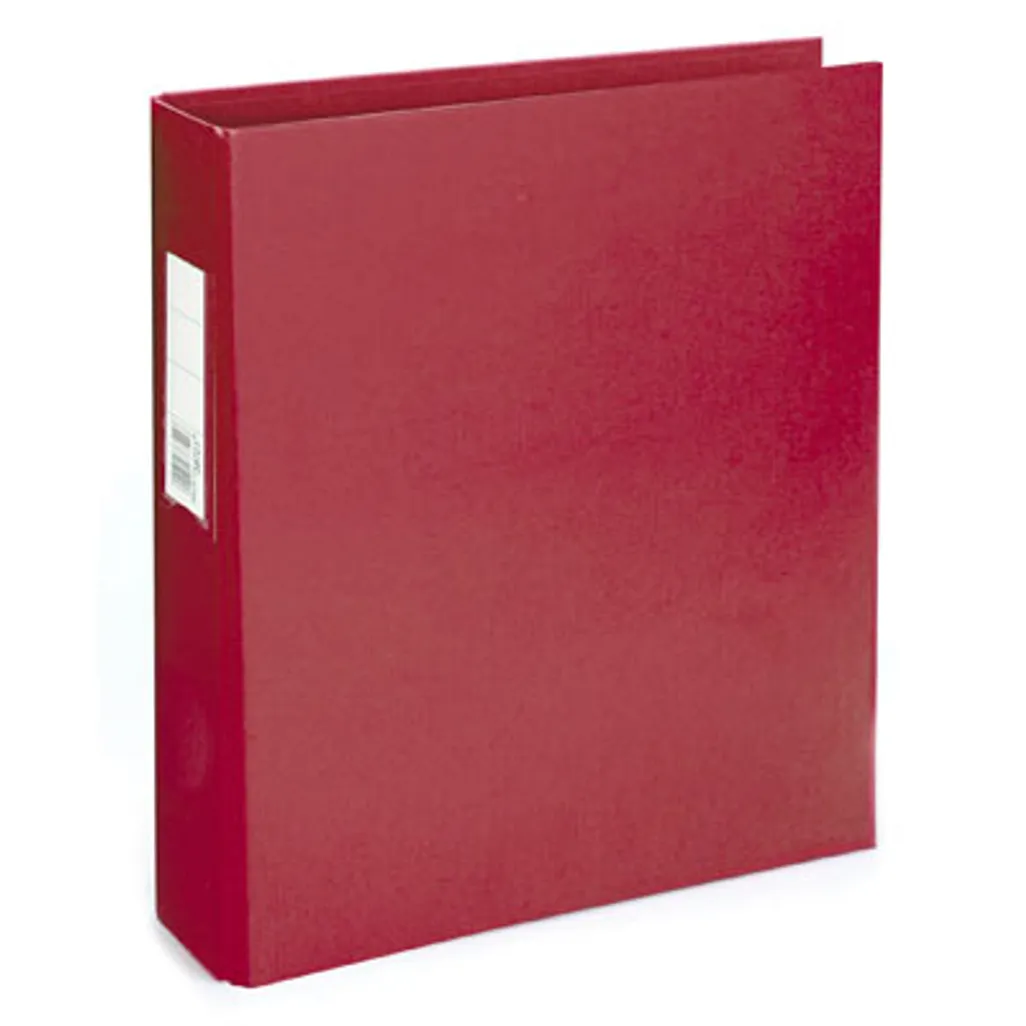 A4 Croxley Polypropylene 2 Ring Binder 25mm Red Waltons