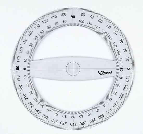 Maped 360-Degree Protractor 12cm | Waltons