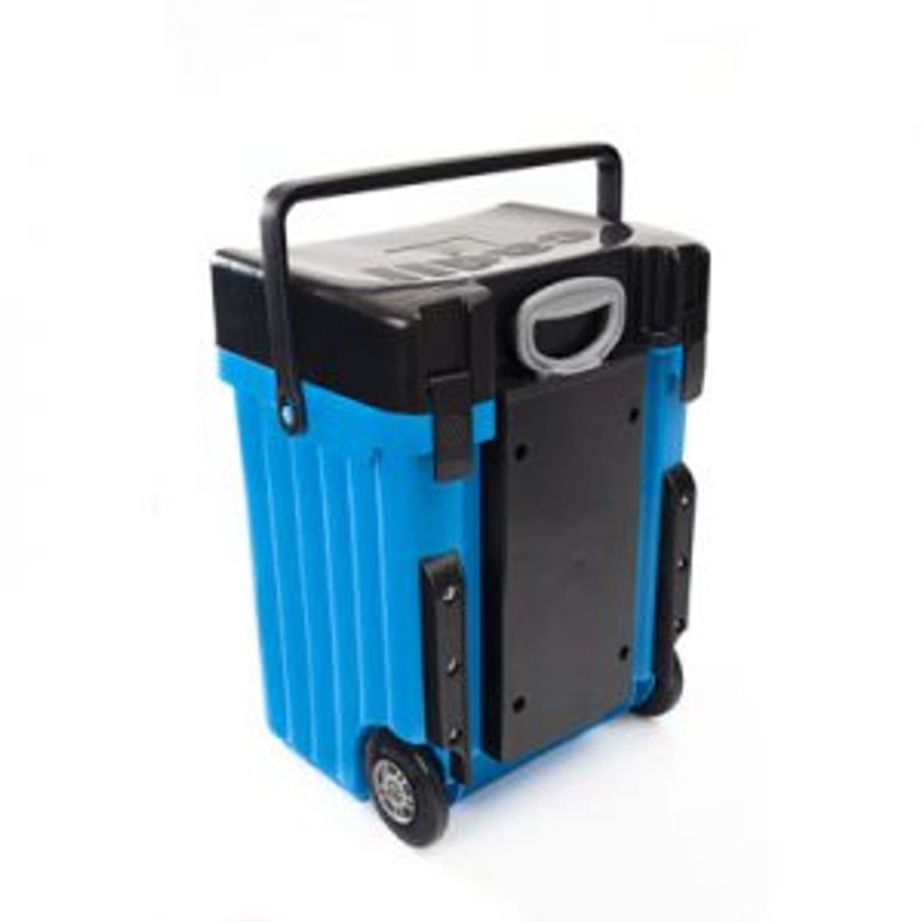 Cadii School Trolley Bag Blue & Black B20 Waltons