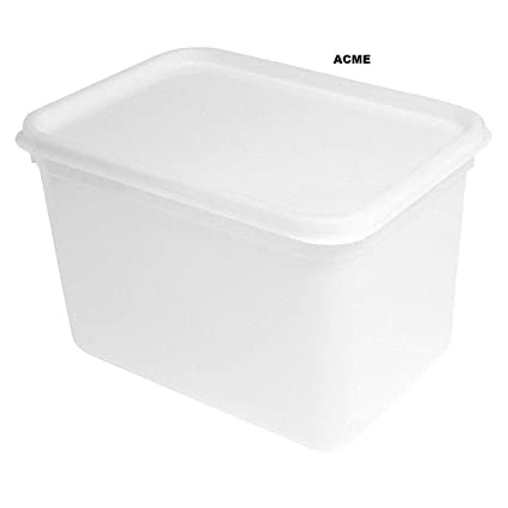5 Litre Plastic Storage Container Rectangular with Lid Waltons