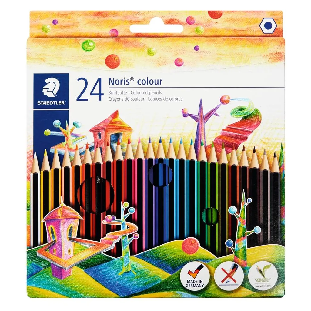Staedtler Pencil Crayons Set of 24 Waltons