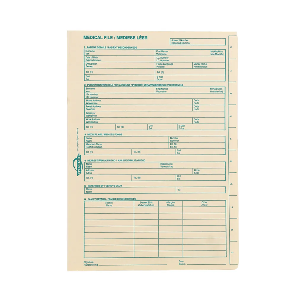 OPTIPLAN Medical Files Waltons