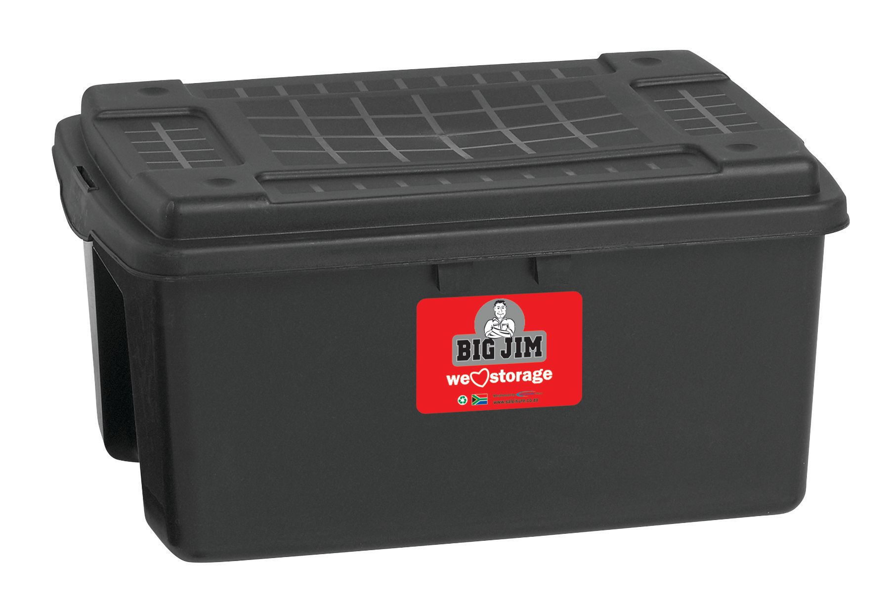 Big Jim Black Storage Box 25Lt JO1000-BL (Each) | Waltons