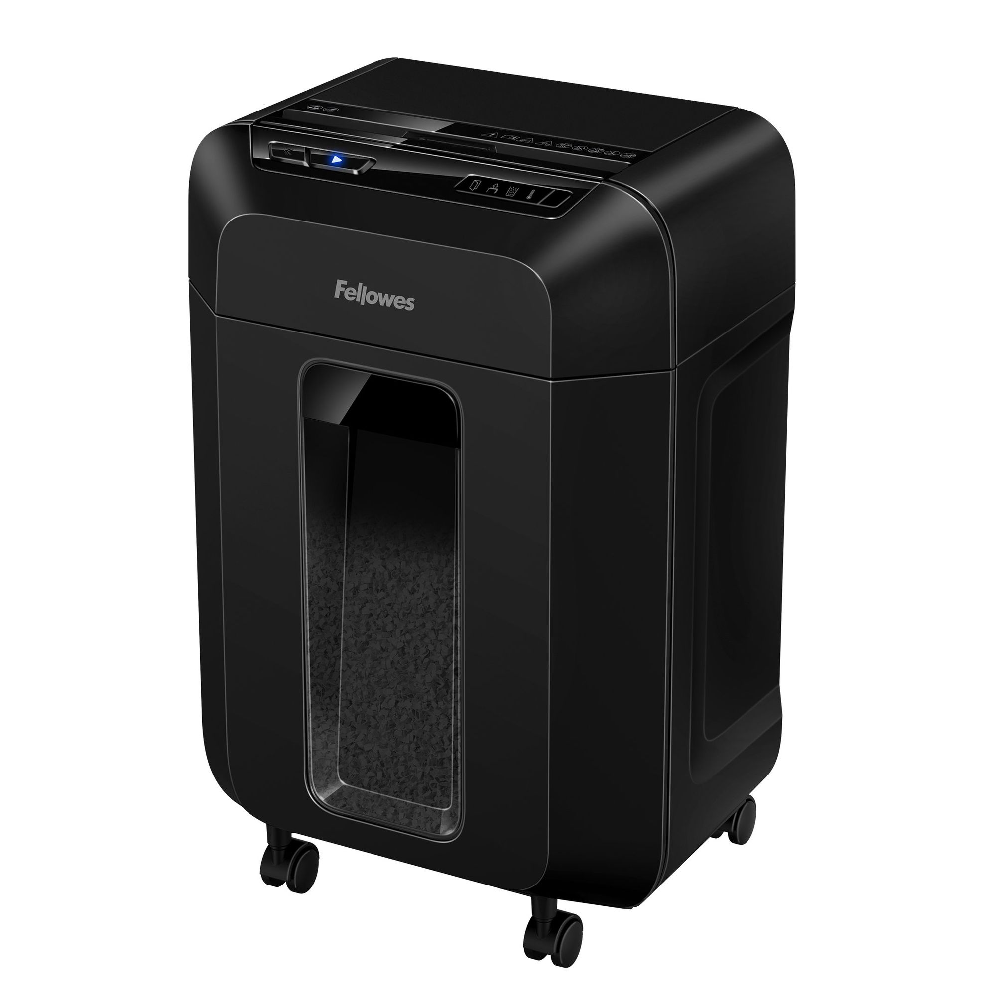 Fellowes AutoMax 80M Mini Cut Shredder Shreds 80 Sheets 17 Litre Bin ...
