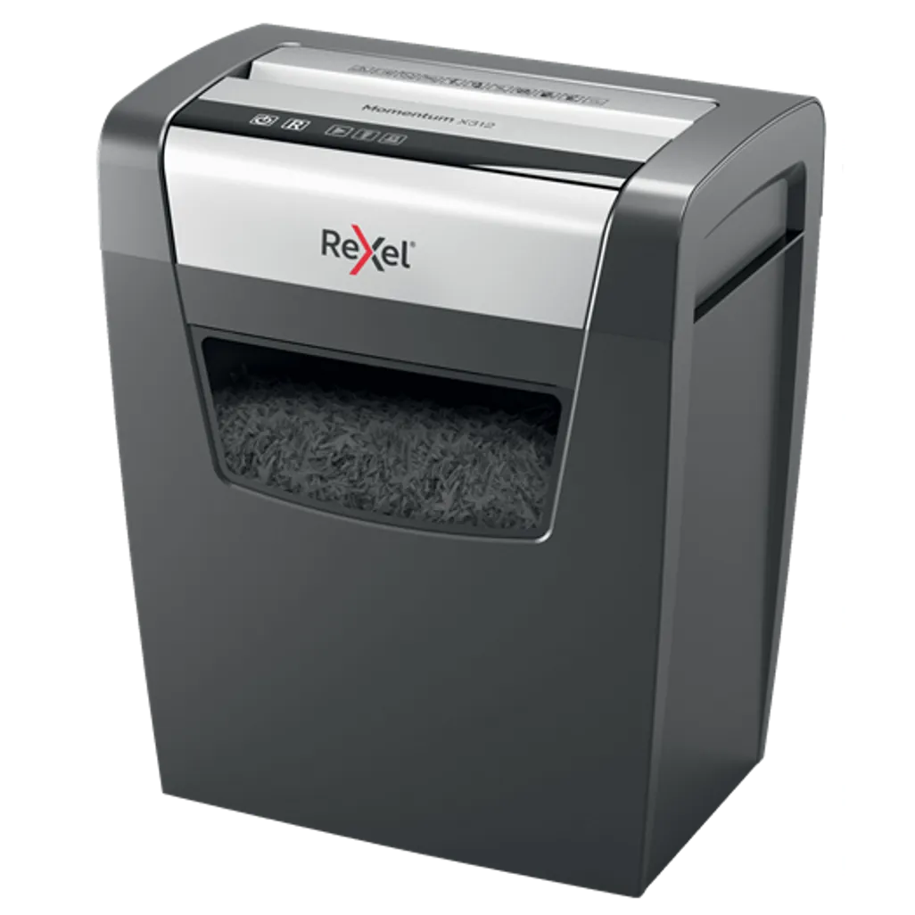 Rexel Momentum X312 Shredder Confetti Cut P3 303006/2104572EU Waltons