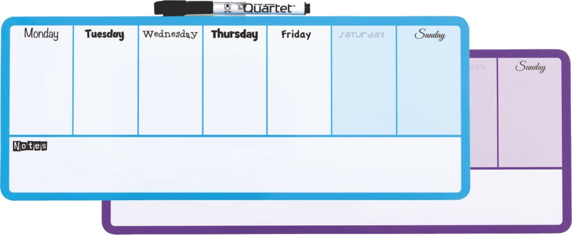 Rexel Dry Erase Board Weekly Organiser (Each)  Waltons