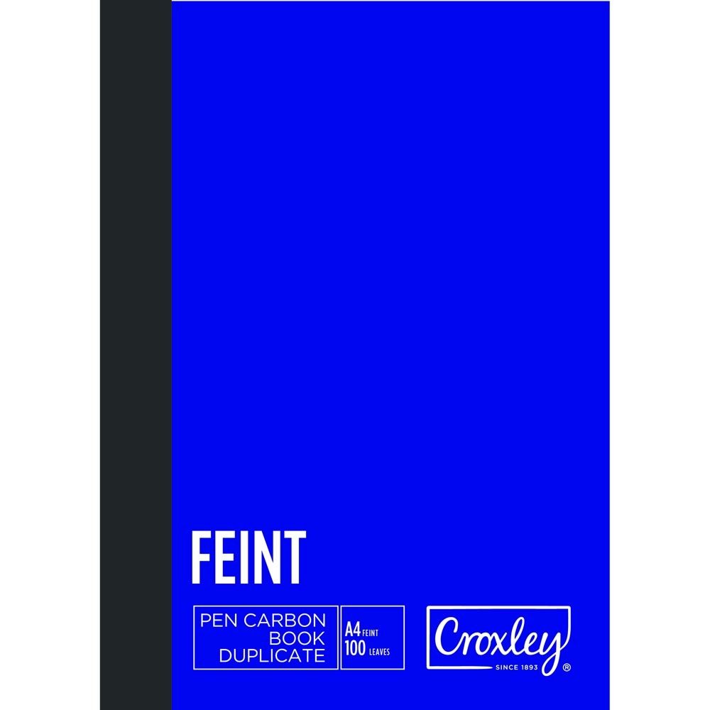 Pen Carbon Book A4 Plain 100pg JD55 Waltons