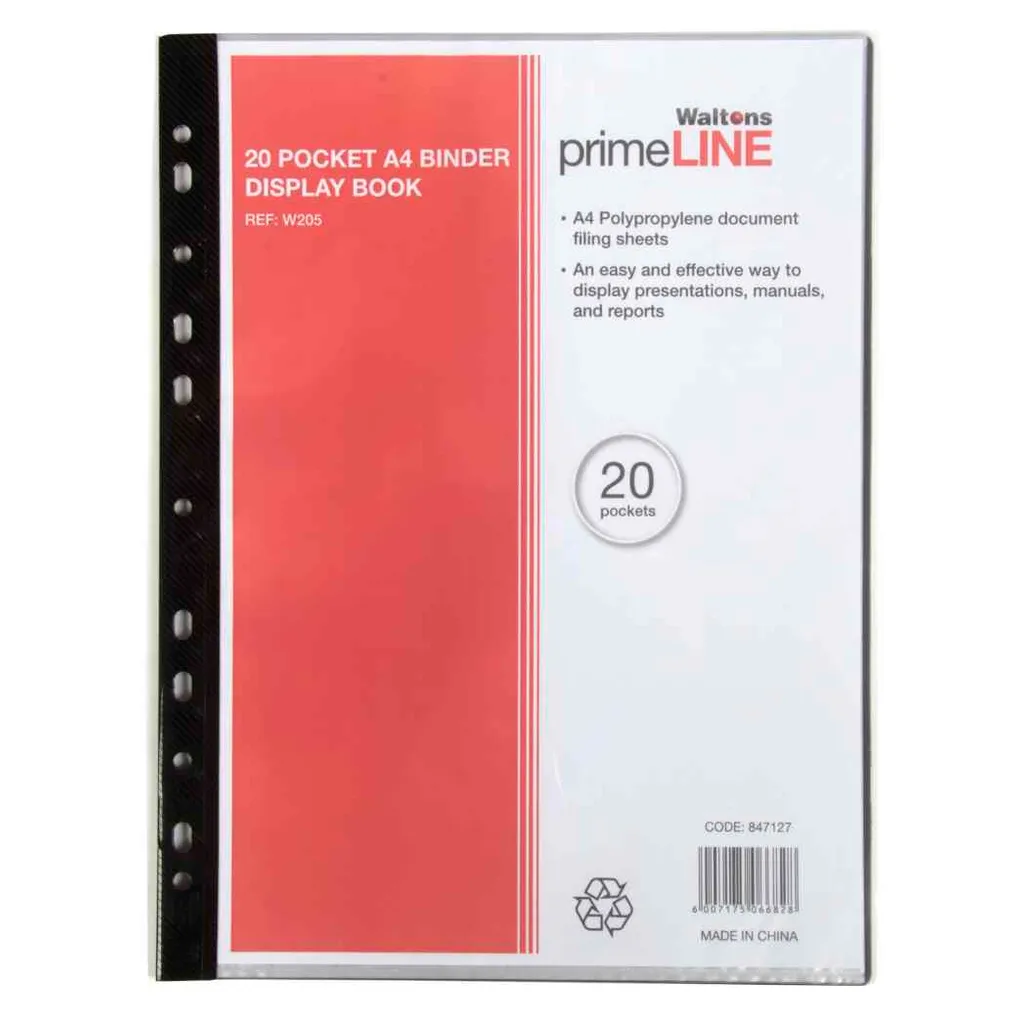 waltons plastic folders