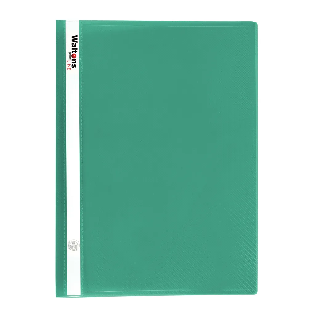 Waltons Primeline A4 Polypropylene Ribbed Presentation folder Waltons