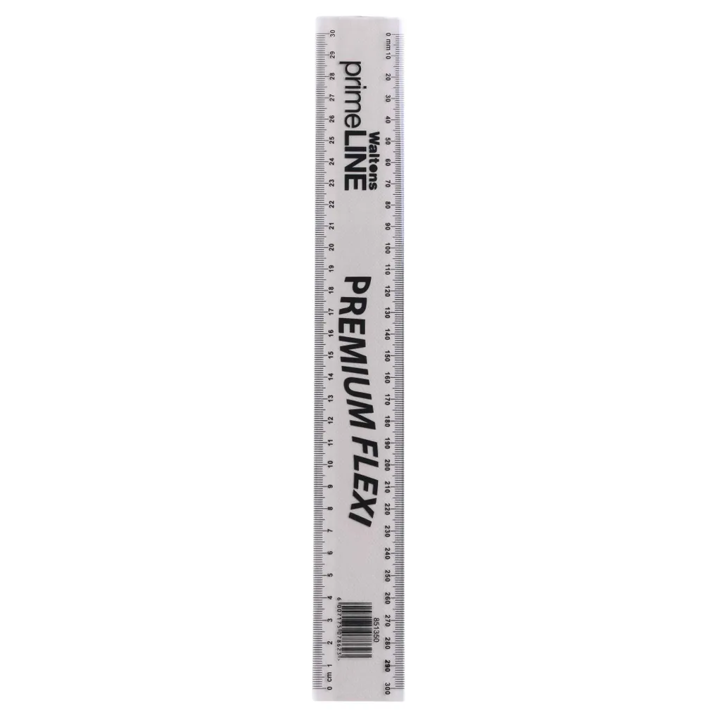 Waltons Primeline Premium Flexi Ruler 30cm Tinted Bidvest Waltons