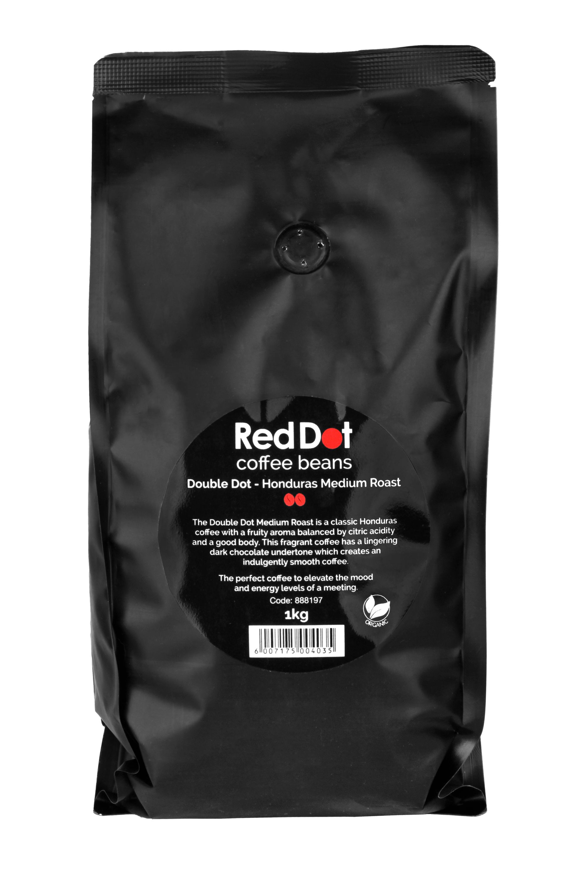 Red Dot Coffee Beans Double Dot Organic Honduras Medium Ro Waltons