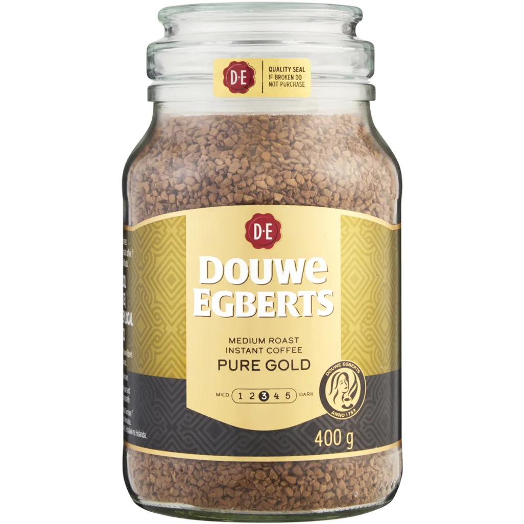 Douwe Egberts Pure Gold 400g Jar Ltd Edition 8050577 Waltons