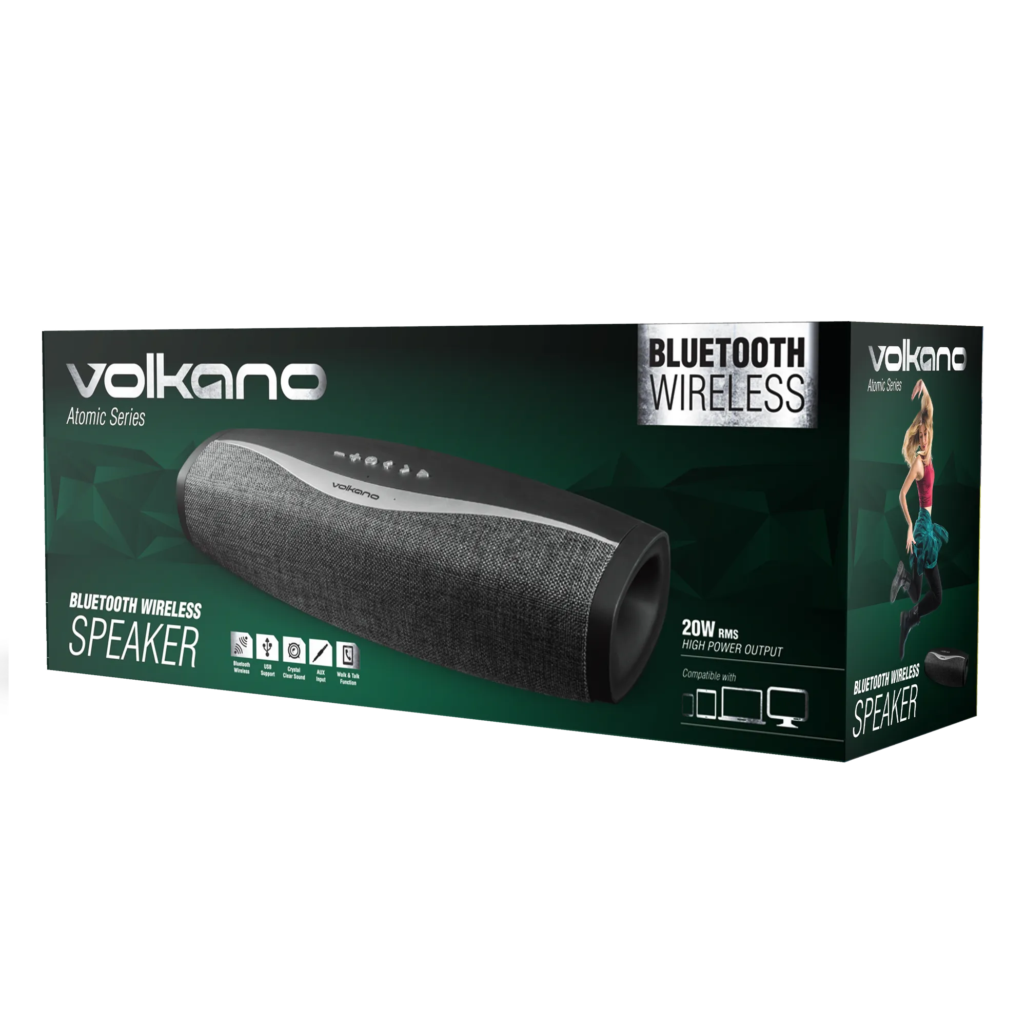 volkano atomic bluetooth speaker