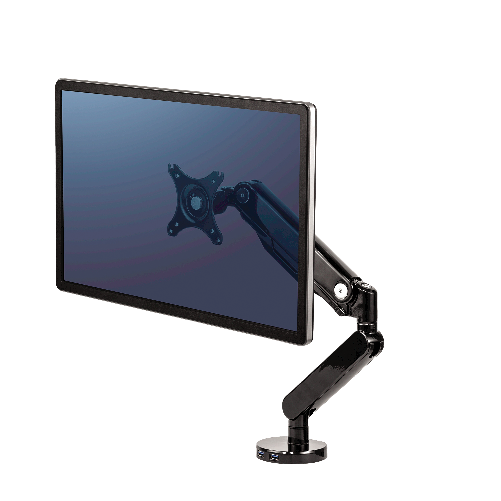 Fellowes Platinum Series Single Monitor Arm Black Waltons